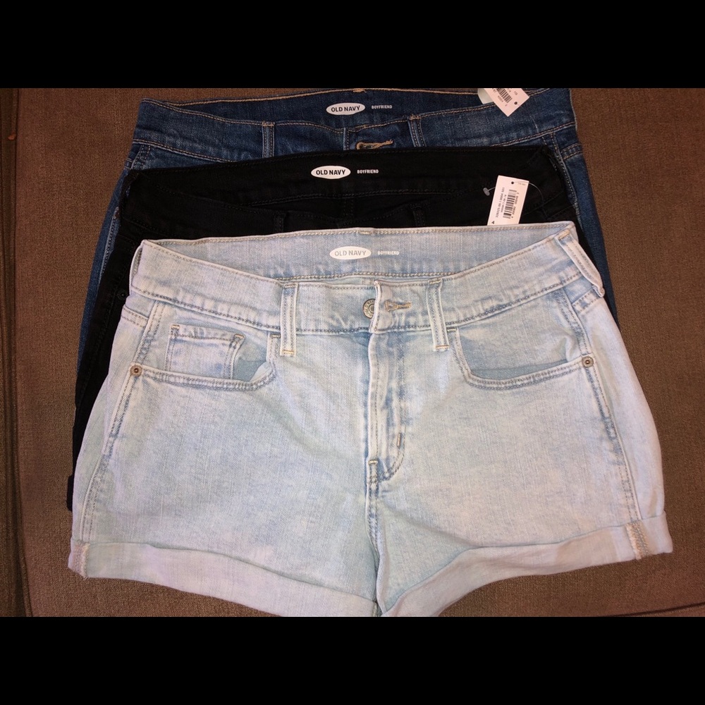 size 4 denim shorts bundle
